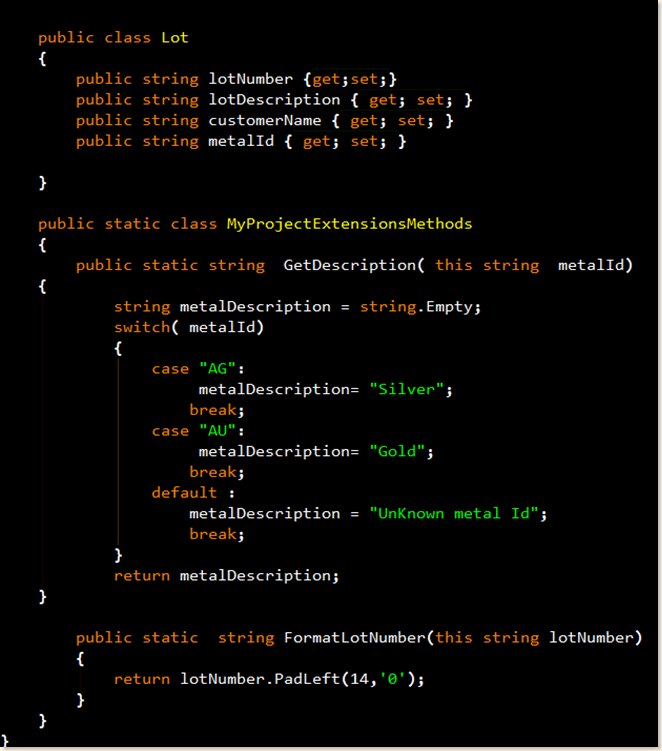 Bytes Matters Extension Methods in C 3.0